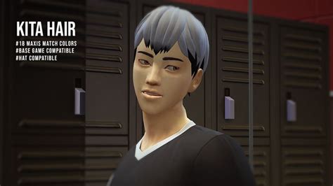 Kita Shinsuke Hair Megukiru Sims 4 Anime Maxis Match Sims 4