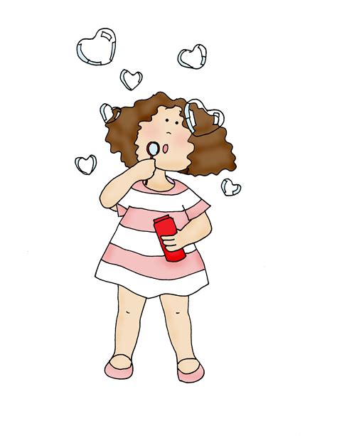 Girl Blowing Bubbles Clipart 10 Free Cliparts Download Images On