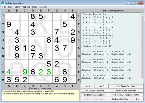 sudoku program sudoku instructions