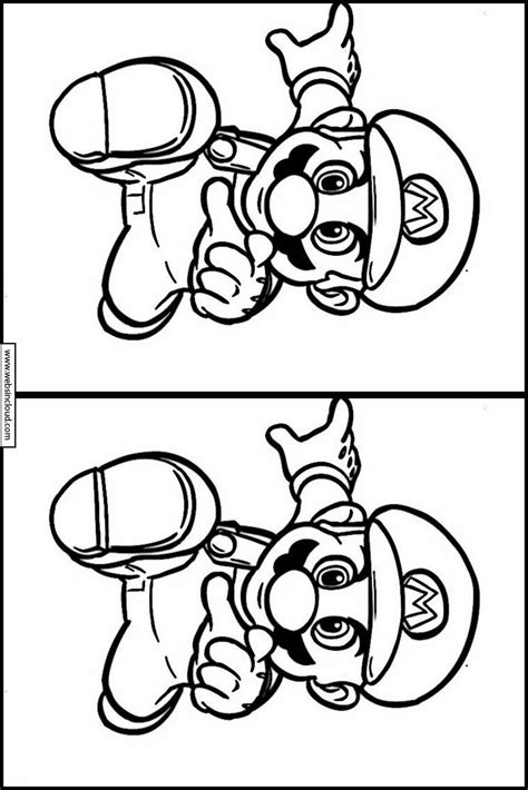 Mario Kleurplaten Printen