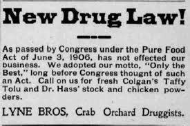 The pure food and drug act of 1906 did three things: Pure Food and Drug Act - The Jungle: Exposing the Wild ...