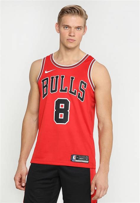 Homme Chicago Bulls Nba Swingman University Redwhite Nike T Shirt