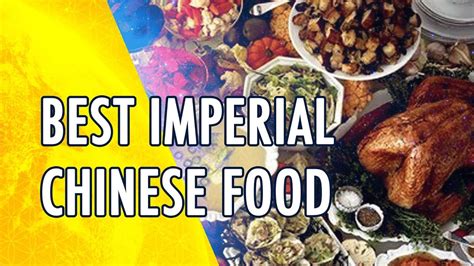 Different leaders use different time periods and interpretations of history to frame an issue. 🍱 The Best Imperial Foods of the Chinese Emperors - YouTube