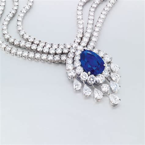 A Sapphire And Diamond Pendant Necklace By Van Cleef Arpels Christie S