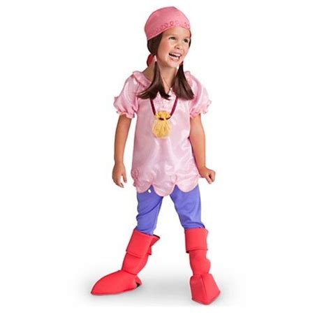Disney Store Izzy Costume For Girls Jake And The Never Land Pirates Size 5 6 Ebay