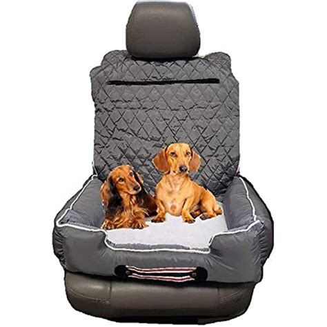 Petbed2go Pet Bed And Car Seat Cover Small 20w X 26d X 6h Black