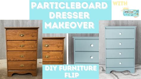 Painting A Particle Board Dresser Diy Small Dresser Makeover