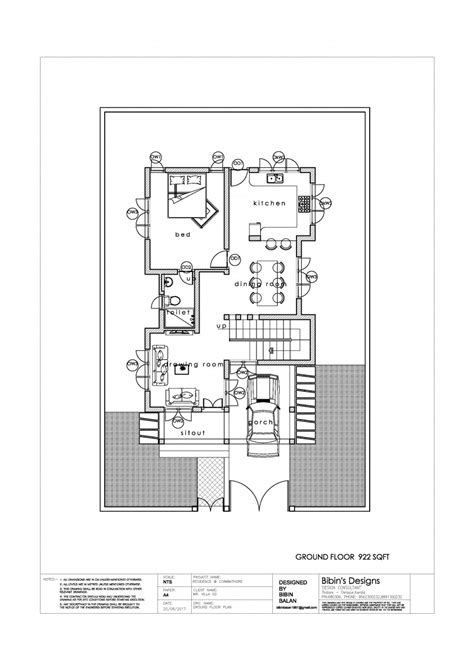 Featured house plan with great room. Free Kerala 1378 sq ft 3 Bedroom Two Story House Plan ...