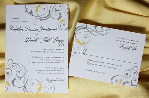 Yellow wedding invitations, Wedding invitations, Invitations