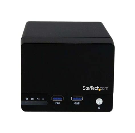 StarTech Dual 3 5 SATA HDD RAID Enclosure W USB Hub UASP