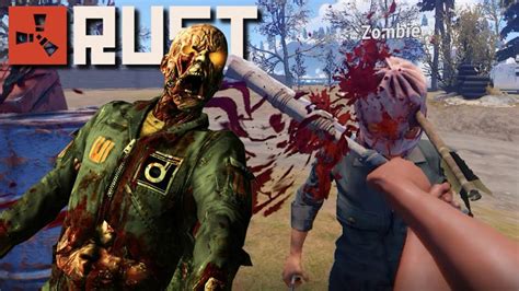 NEW ZOMBIE SURVIVAL SERVER! | Rust Solo - YouTube
