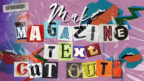 How To Make A Magazine Text Cut Outs Edit Ios Android Youtube