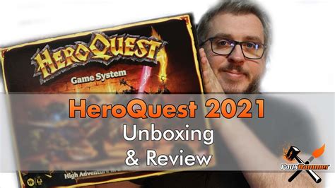 HeroQuest 2021 Unboxing Review YouTube