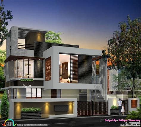 Single Floor Turning To A Double Floor Home Kerala House Design