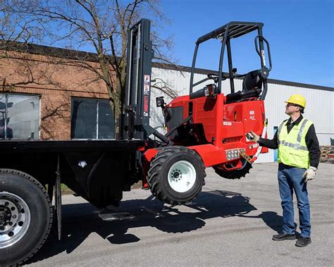 Worlds Only 8000 Lb 4 Way Truck Mounted Forklift