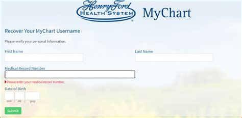 Mychart Henry Ford Easily Access Your Account