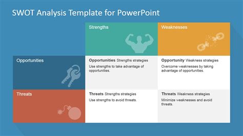 Professional Flat Swot Analysis Matrix For Powerpoint Vrogue Co