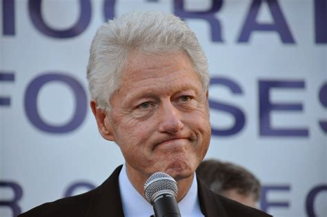 The Ever Expressive Face Of Former President Bill Clinton