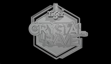 Tiger Crystal Edm Events Crystalrave Behance