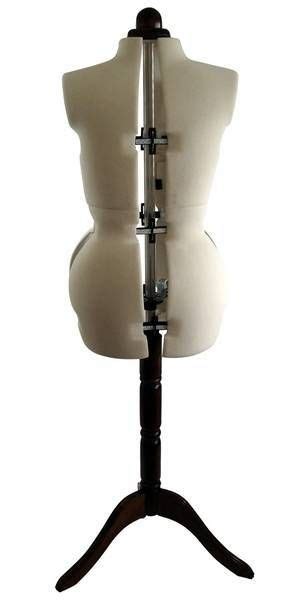 Adjustable Dressmakers Mannequin Small Natural Sew Much Easier