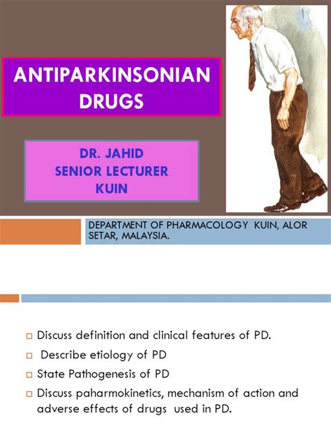 Antiparkinsonian Drugs Dopamine Basal Ganglia