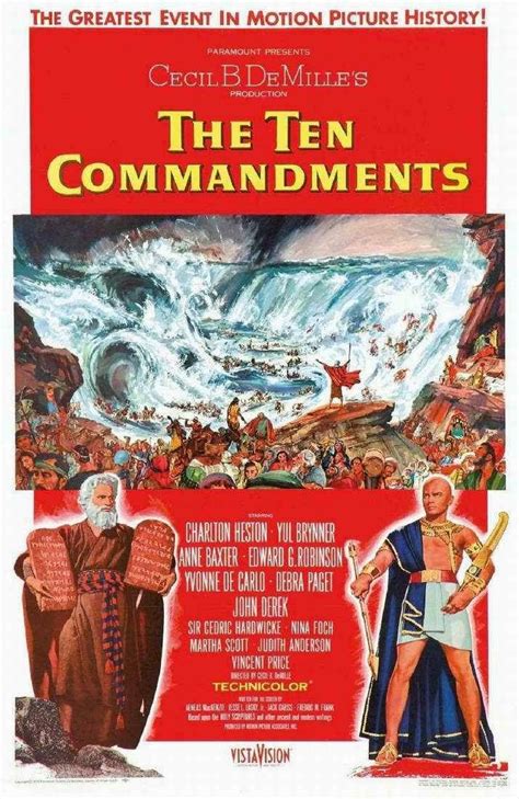 Ten commandments for movie audiences. Phyllis Loves Classic Movies: Cecil B. DeMille's "The Ten ...