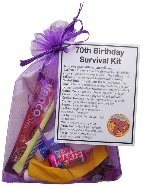 Related Image Birthday Survival Kit 70th Birthday Parties 70th