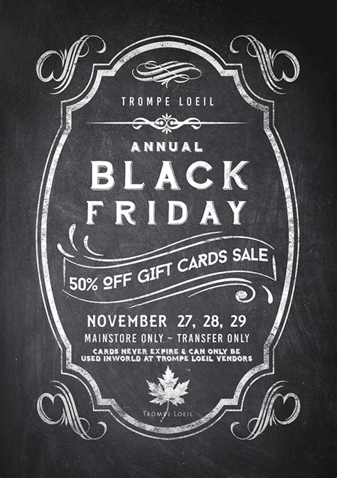 Just buy them something that aligns with their interests, right? Black Friday 2015 - 50% Off Gift Card Sale Nov 27, 28 & 29 ...