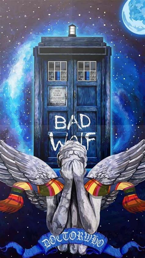 Doctor Who Adventure Bad Wolf Doctor Who Tardis Weeping Angels Hd