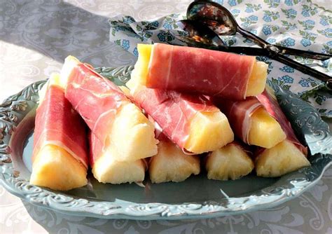 Prosciutto Wrapped Pineapple Spears Recipe Kudos Kitchen By Renee