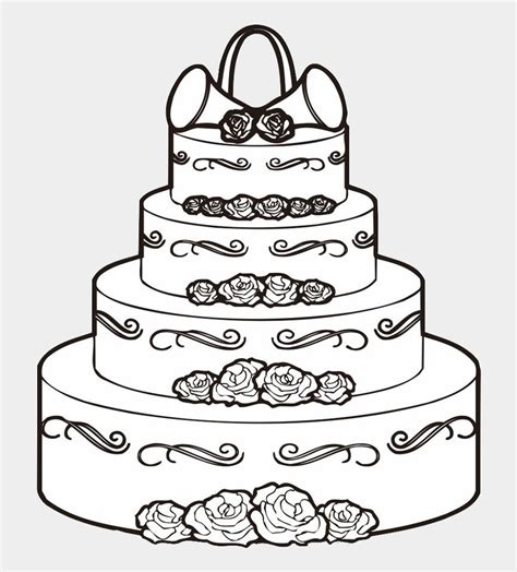 ✓ free for commercial use ✓ high quality images. Drawing Cake Pen - Big Birthday Cake Drawings, Cliparts ...
