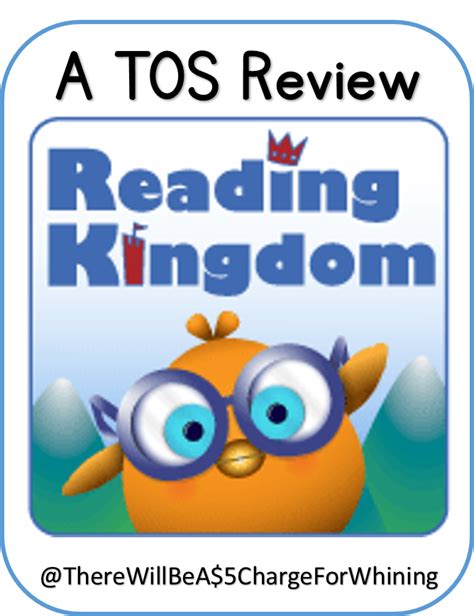 There Will Be A 500 Charge For Whining A Tos Review Reading Kingdom