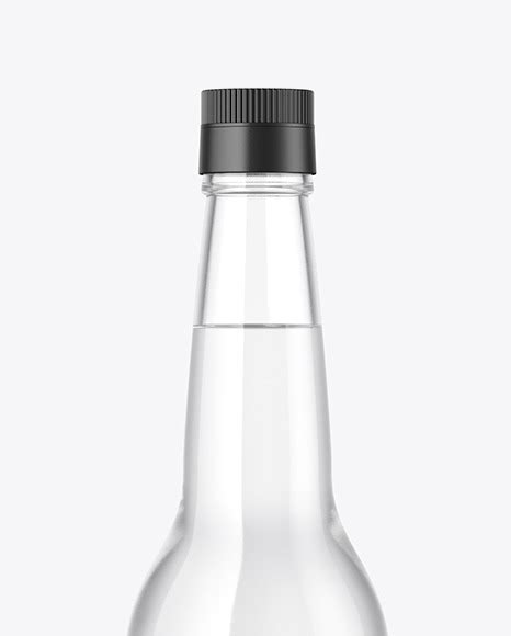 Clear Glass Bottle Mockup Free Download Images High Quality Png 