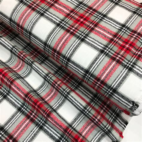 Country Plaid Mammoth Flannel By Robert Kaufman Fabrics Soft Double