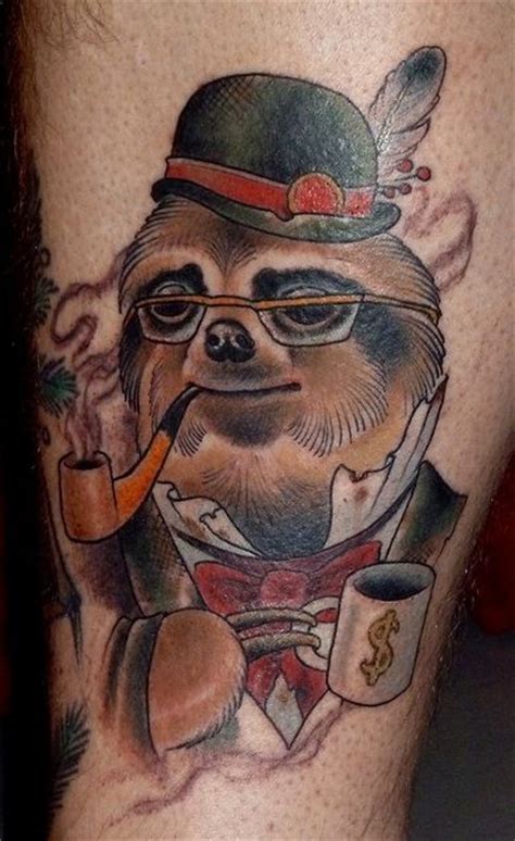 Sloth Tattoos Designs Ideas And Meaning Tattoos For You