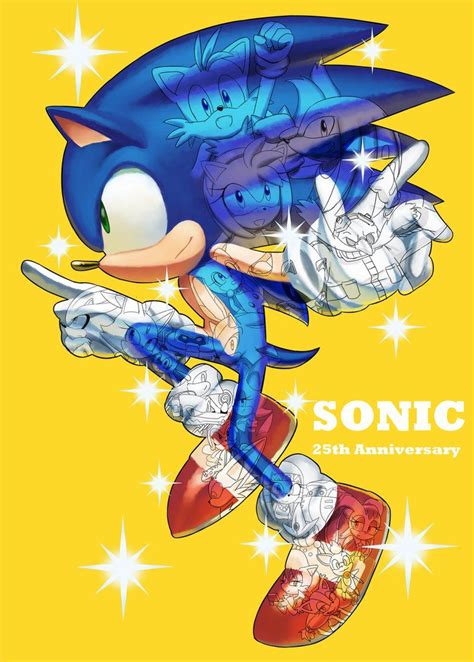 Sonic 25th Anniversary By Esef3733 On Deviantart