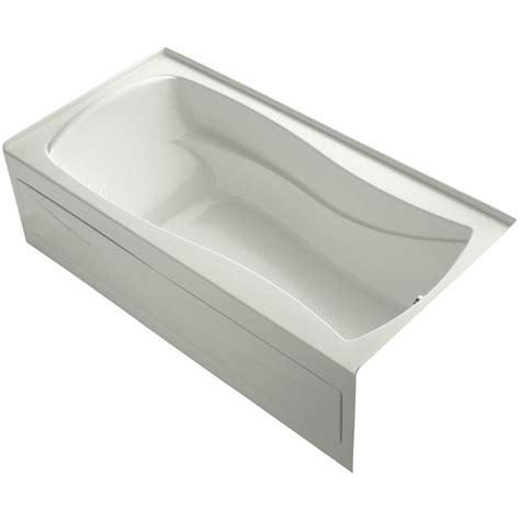Get a massage by your next whirlpool or air tub while getting clean. KOHLER Mariposa 6 ft. Acrylic Right Drain Hourglass Alcove ...