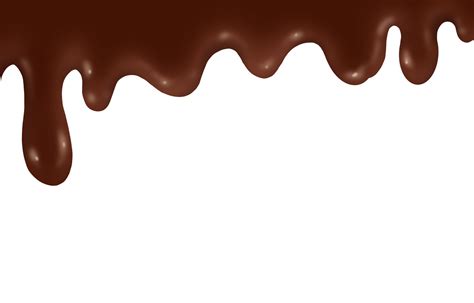 Melted Chocolate Background PNG
