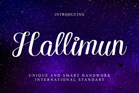 Hallimun Font By Babyart · Creative Fabrica