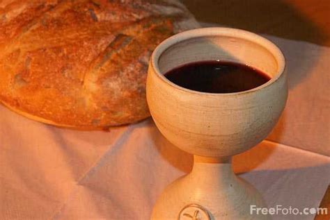 Now, we take, what we call communion, is the bread and the wine. Communion bread and wine pictures, free use image, 905-05 ...