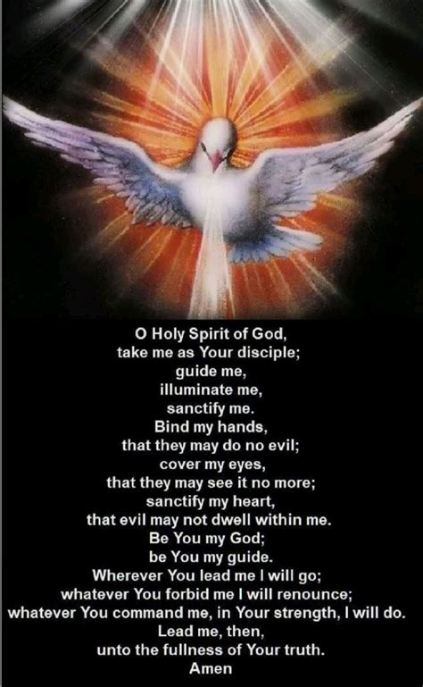 Prayer To The Holy Spirit Keash Parish