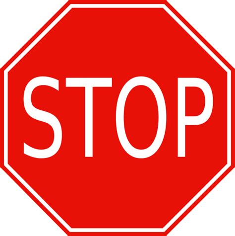 Stop Sign Clip Art At Vector Clip Art Online