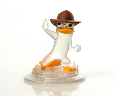 Rare Crystal Agent P Perry Platypus Disney Infinity 10 Phineas And Ferb