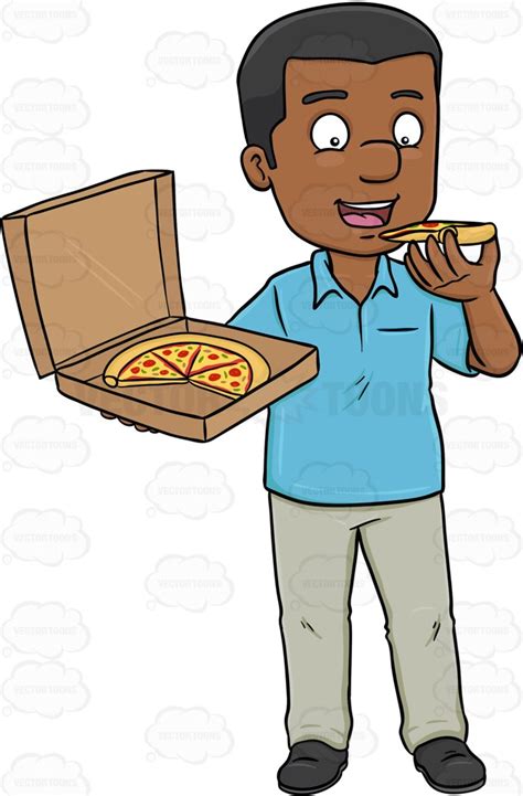 Find & download free graphic resources for pizza cartoon. Eating Pizza Clipart | Free download on ClipArtMag