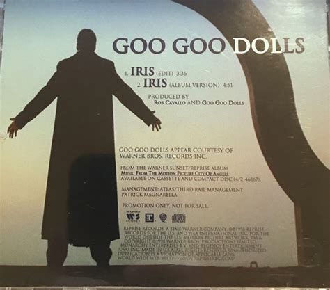 Goo Goo Dolls Iris 1998 Cd Discogs