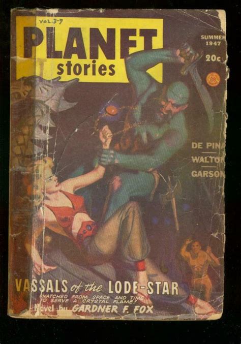 Planet Stories Pulp Sum 1947 Good Girl Art Cover Sci Fi Fr Comic