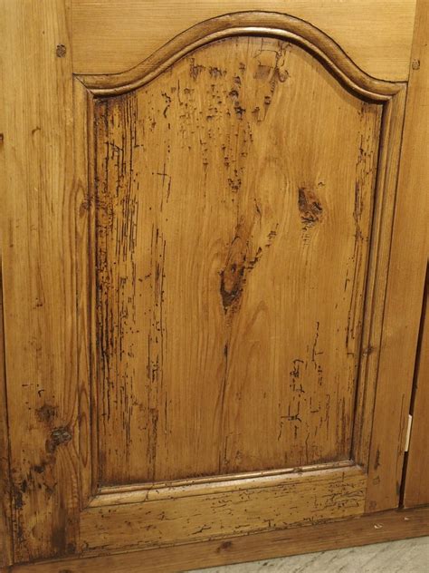 Pair Of Antique French Pine Cabinet Doors 19th Century At 1stdibs