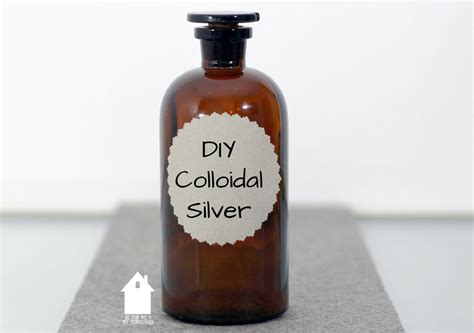 How To Make Colloidal Silver As For Me And My Homestead