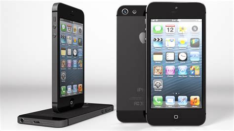 Apple Iphone 5 Collection 3d Model Cgtrader