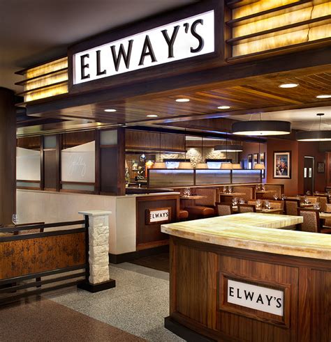 Elways Dia Airport Restaurant Interior Design Rowland Broughton